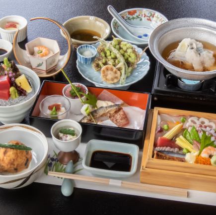 【6月2日～8月2日まで】◆《飲み放題付》初夏会席返し寿司付きコース◆10900円(税込)