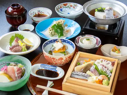 【9月2日～11月1日まで】◆山茶花返し寿司付コース◆6,800円(税込)