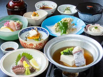 【9月2日～11月1日まで】◆山茶花季節御飯付コース◆4,800円(税込)