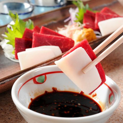 特別な日に馬刺しを楽しむ