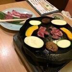 【飲み放題120分付】<ひだりうまコース>メインは『桜焼肉 阿蘇溶岩焼』