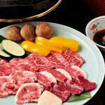 桜焼肉・阿蘇溶岩焼 特撰盛合せ