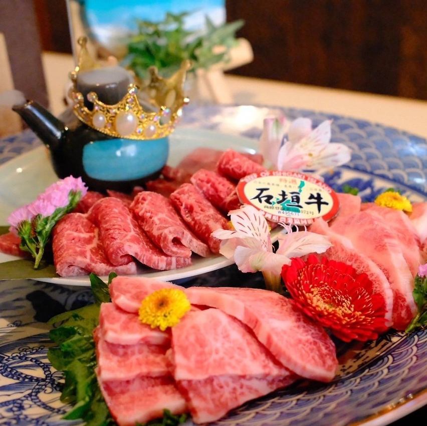 宮古牛・石垣牛・松坂牛など全国の黒毛和牛を仕入れております