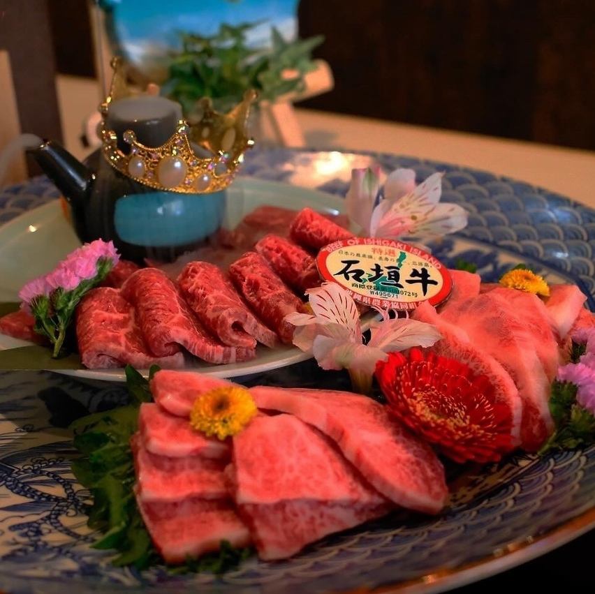 極上和牛から沖縄料理まで幅広い絶品メニューをご用意！至福の焼肉宴会を楽しめる店♪