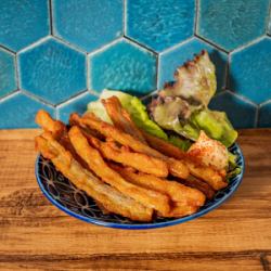 Deep fried burdock burdock