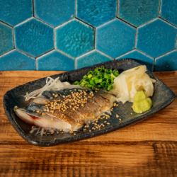 Grilled marinated mackerel