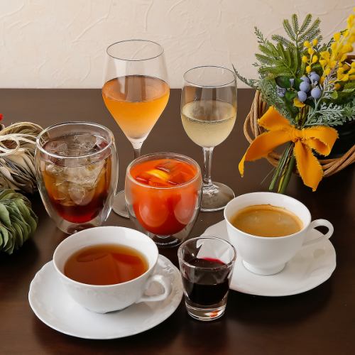 こだわりのドリンクの数々