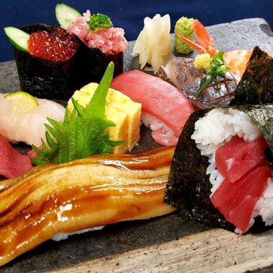 Authentic sushi made by a skilled chef