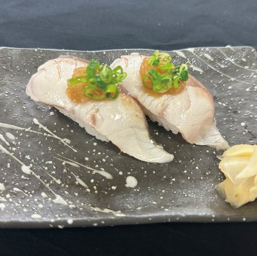 ぶりの焼きしゃぶポン酢