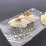 ふぐ昆布〆握り