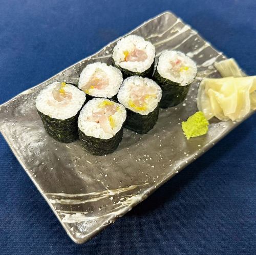 真鯛と柚子～あて巻き～