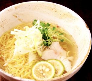 鯛出汁ゆず塩らーめん