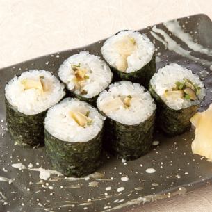 つぶ貝わさび～あて巻き～