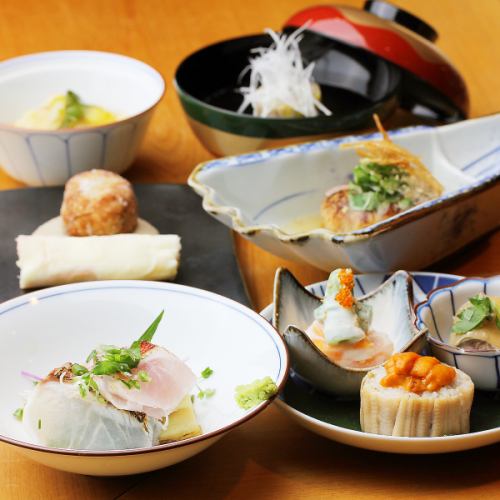 【予約制】6,000円コース(お席は完全個室)