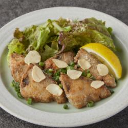 Deep-fried bonito with stamina