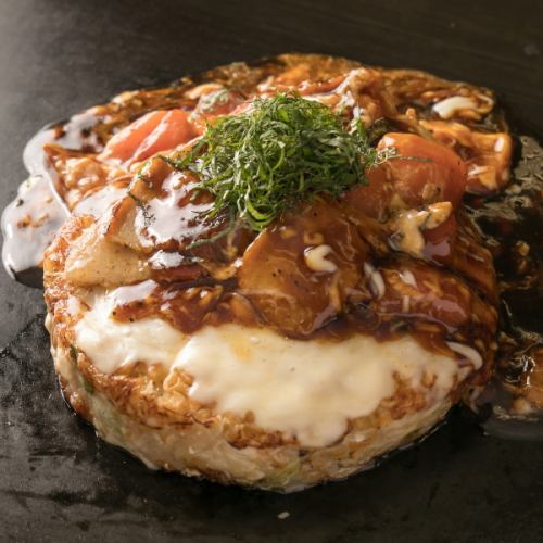 Tomato Okonomiyaki Pork