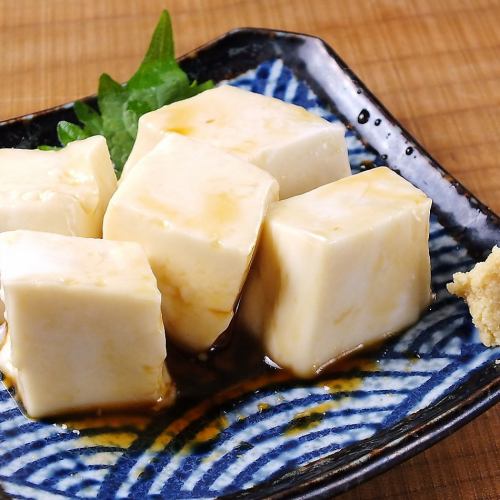 Homemade jiimami tofu