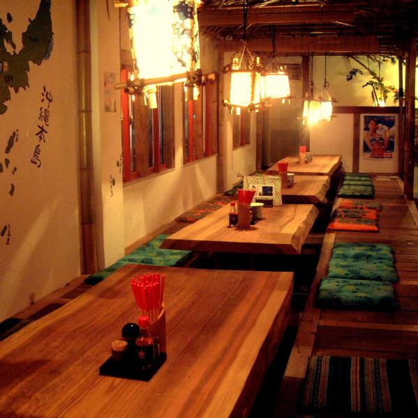 <Mensole for 60 people! You can have a banquet for a large number of people!> There is a deep parlor on the 3rd floor of Niraikanai's largest [Ubuya]! If you want to have a company banquet, university compa, banquet, Okinawa style Let's get excited with everyone ♪ It is perfect for New Year's party and farewell party!