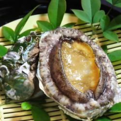 アワビの地獄焼き