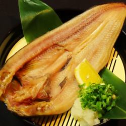 ホッケ開き焼き