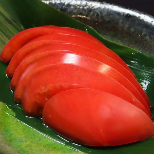 トマトスライス／塩昆布キャベツ