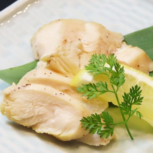鶏ムネ身の燻製