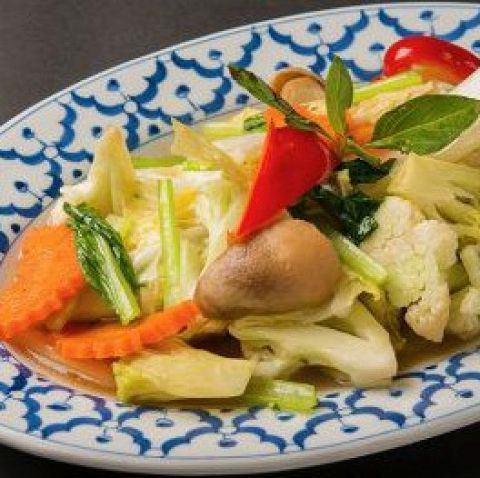 Stir-fried Thai-style vegetables