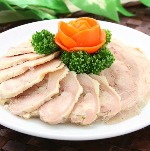Steamed chicken cold dishes