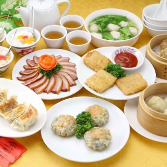 [Yumcha course] 8 dishes total 1,628 yen (tax included)