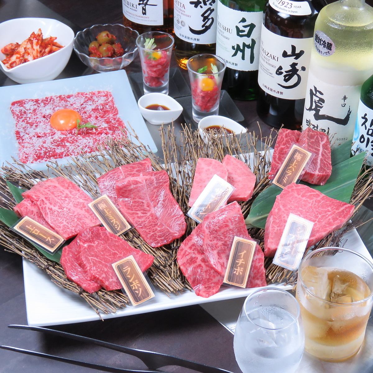 [NEW OPEN in Yotsuya 3-chome] Enjoy the finest Japanese beef and the craftsman's cuisine that creates delicious food!