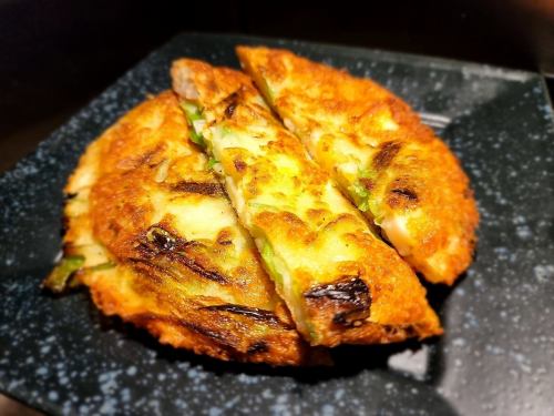 Seafood pancake