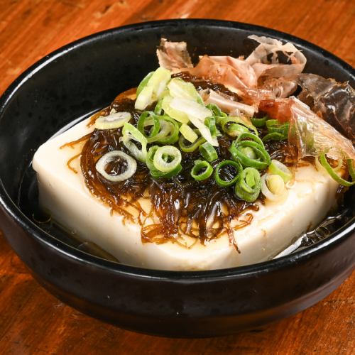 もずく冷奴