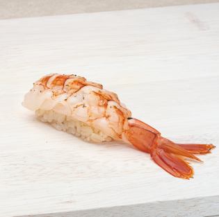 11.海老/12.甘えび/13.炙り赤海老