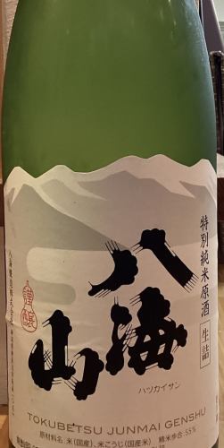 特別純米原酒 八海山