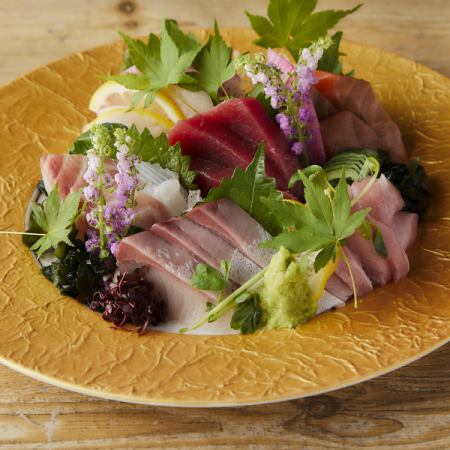 贅沢 　鮮魚の6種盛り