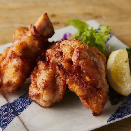 出汁醤油で漬けた　秘伝の鶏唐揚げ（5ヶ）