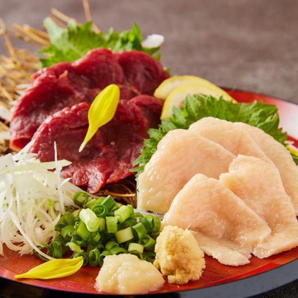 【九州各地の郷土料理を堪能】熊本名物馬刺しや宮崎名物地鶏鉄板焼きなどお酒に合う名物料理がたくさん◎