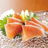 Salmon flat sashimi