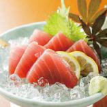 Tuna flat sashimi