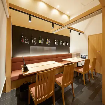 A high-quality Japanese modern space and private rooms where you can relax.