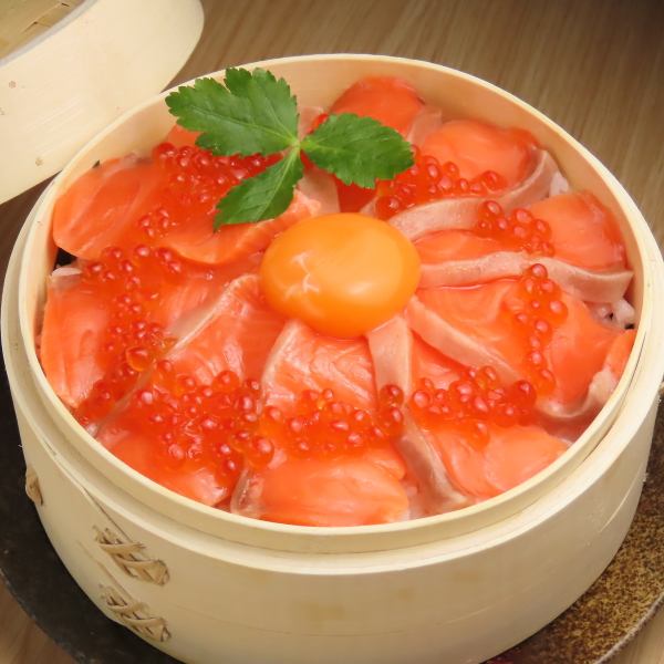 旬に合わせたせいろごはん