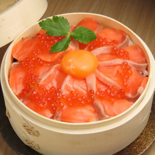 旬に合わせたせいろごはん