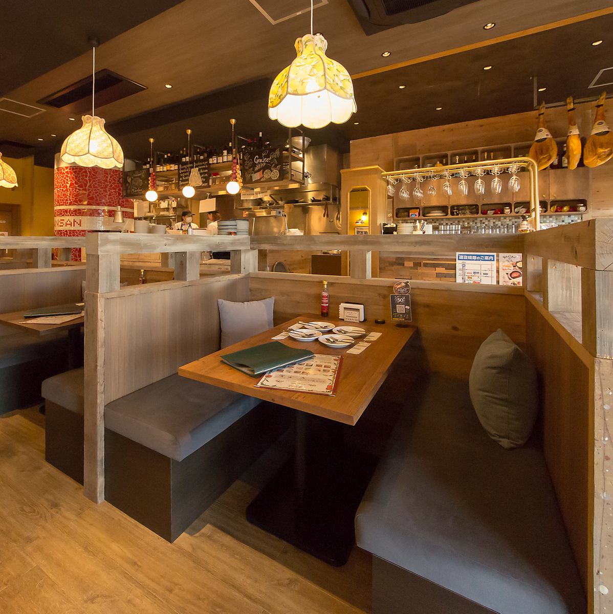 食事にもこだわっており女子会に最適！