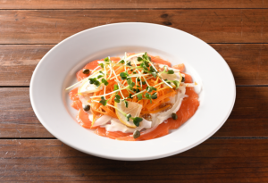 サーモンのレモンカルパッチョ