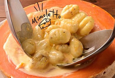 濃厚ミモレットチーズニョッキ