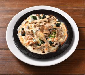 きのこの焼きチーズドリア