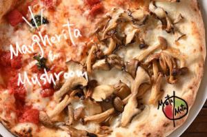 【ハーフ＆ハーフ】マルゲリータ＆きのこのピッツァ