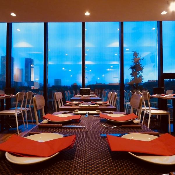 [Great for drinking parties, girls' nights, and banquets! Ueno's stylish hidden restaurant "ALEGRIA Ueno"♪] Seating for up to 62 people! The space is ideal for group banquets such as dinner parties and class reunions in Ueno.You can also rent out the restaurant for various corporate parties and wedding receptions! Please come and enjoy our proud churrasco.