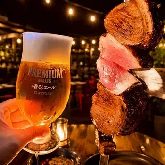 ★ディナー★【週末限定！飲み放題付き！】20種シュラスコ食べ放題＋スタンダード飲み放題2h