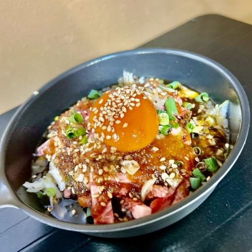 ミニ黒毛和牛ユッケ焼き